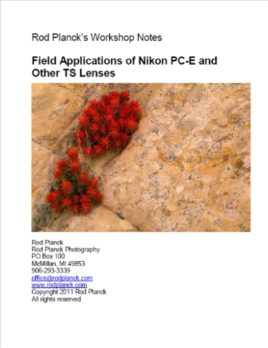 Field Applications of Nikon PC-E and Other TS Lenses