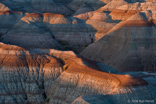 Banded Buttes, Badlands National Park, South Dakota