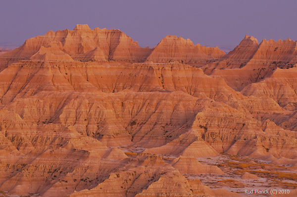 Banded Buttes, Badlands National Park, South Dakota