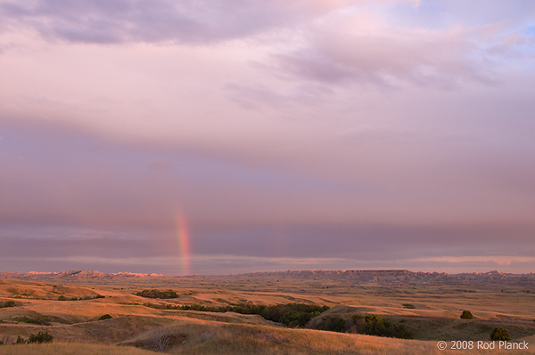 Rainbow, Badlands National Park, South Dakota