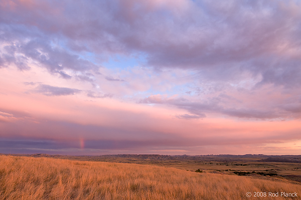 Landscapes; National Parks; Rainbow; Grasslands, Badlands National Park; South Dakota