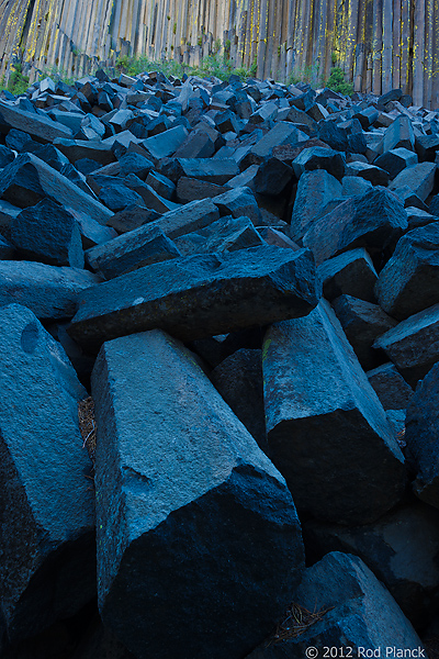 Columnar Basalt Formation, Devils Postpile National Monument, California