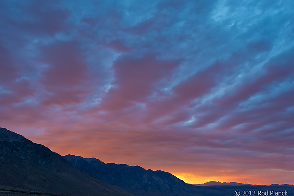 Sunset, Buttermilk Area, Bishop, California