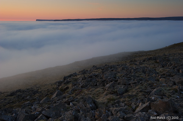 Fog Bank, Iceland