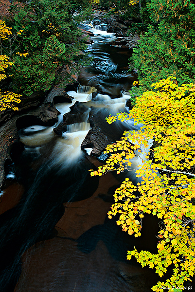 Presque Isle River, Autumn 2002, Michigan