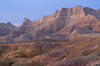 Banded Buttes, Badlands National Park, South Dakota