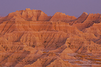 Banded Buttes, Badlands National Park, South Dakota