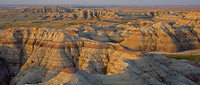 Banded Buttes, Badlands National Park, South Dakota