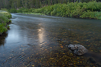 San Joaquin River, Devils Postpile National Monument, California